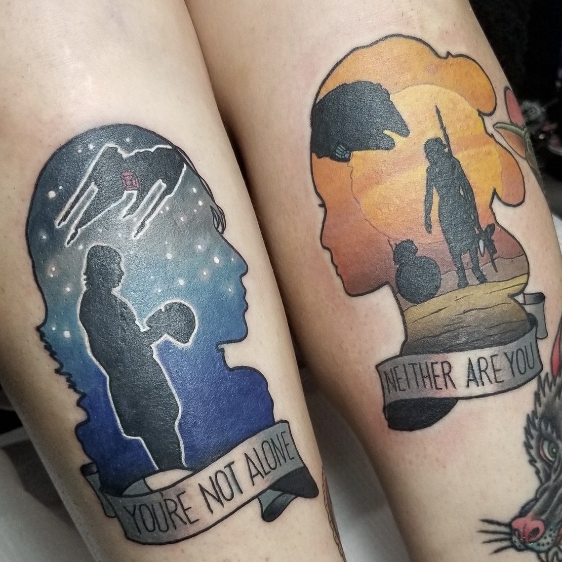 Inkredible Tattoos  Couple tattoo starwars  Facebook